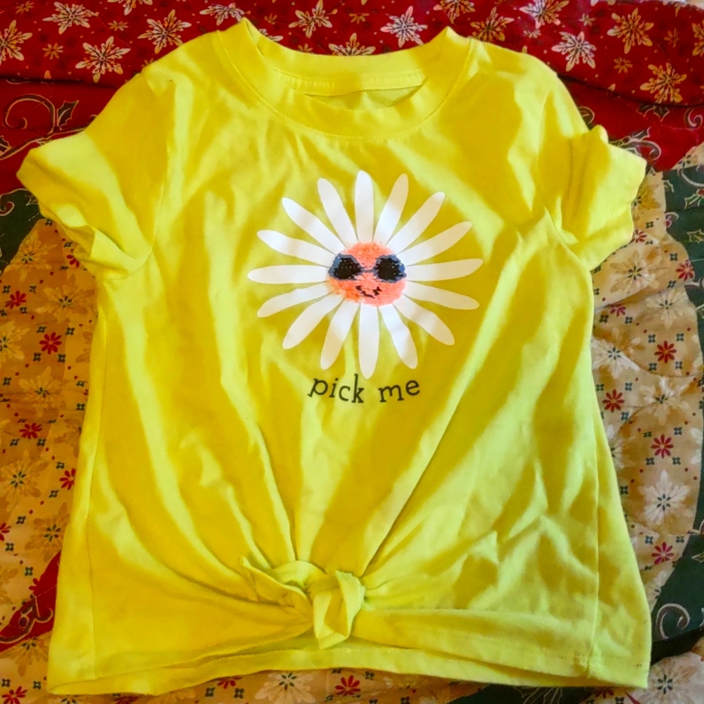 Yellow shirt